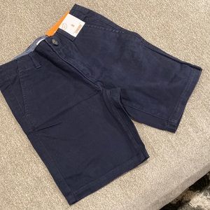 Navy Gymboree Boys Size 8 Cotton Shorts NWT